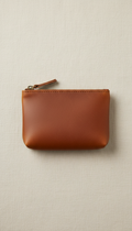 Key Pouch in Tanned Walnut Leather