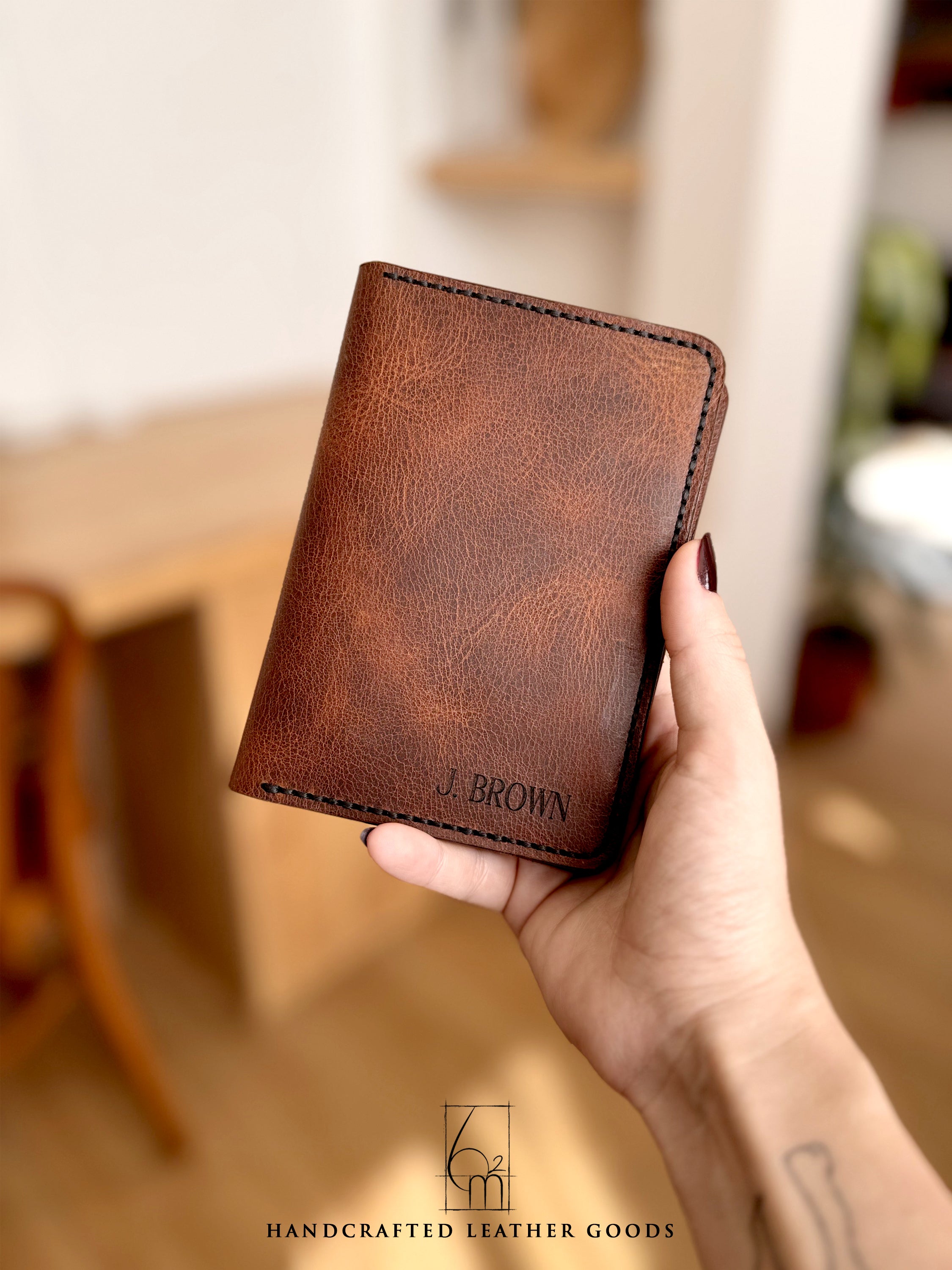 Leather Passport Wallet
