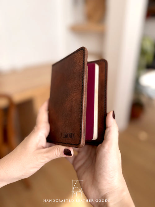 Leather Passport Wallet