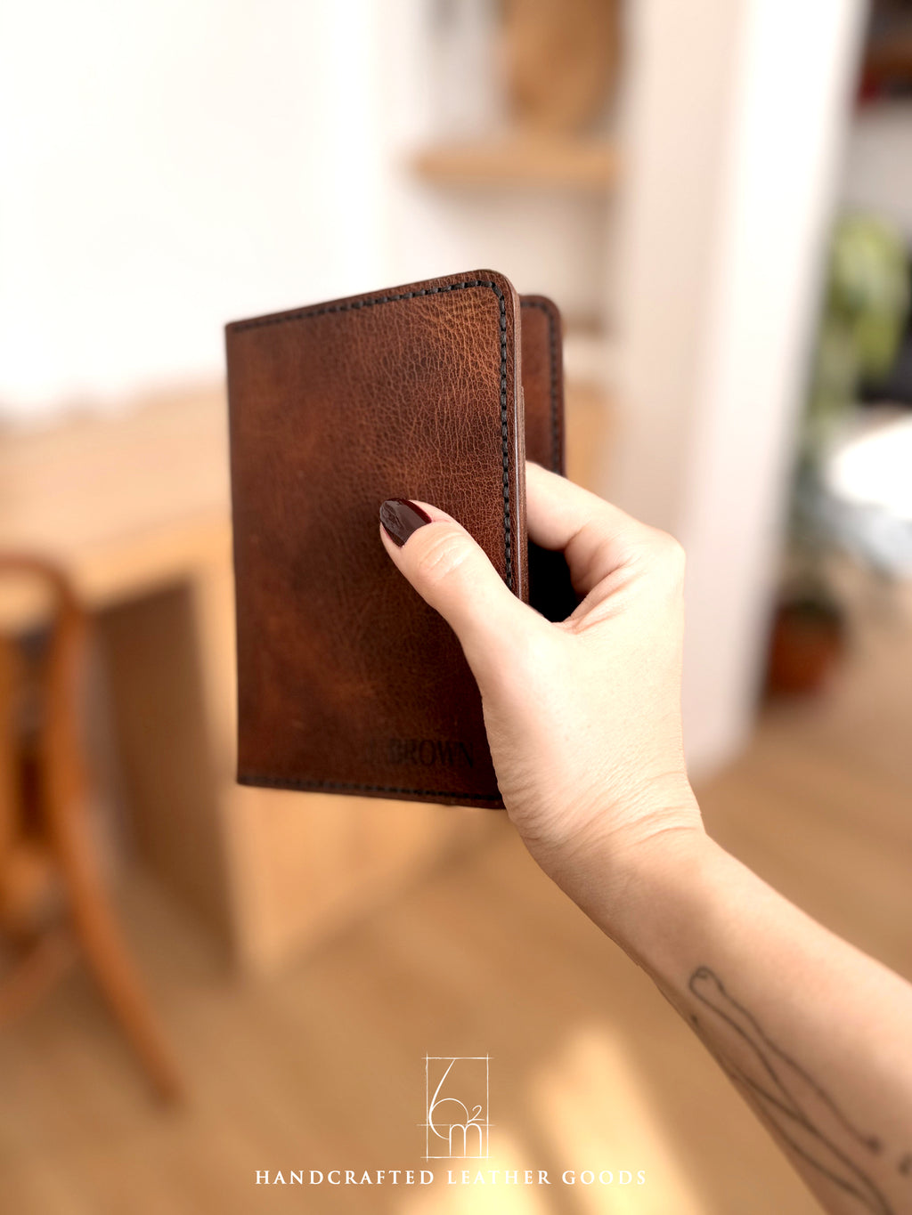 Leather Passport Wallet