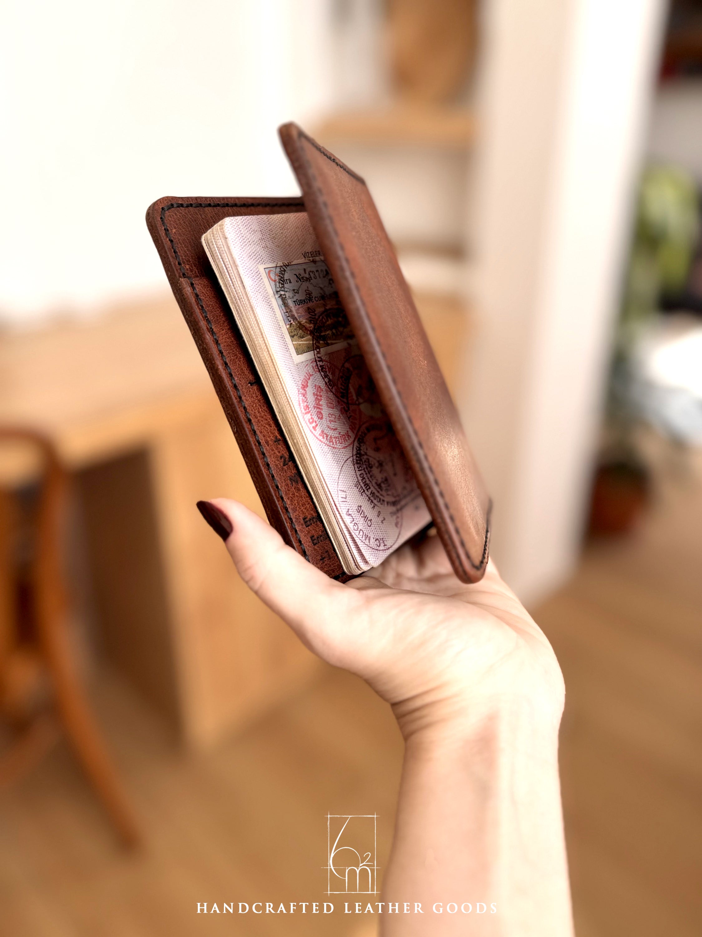 Leather Passport Wallet