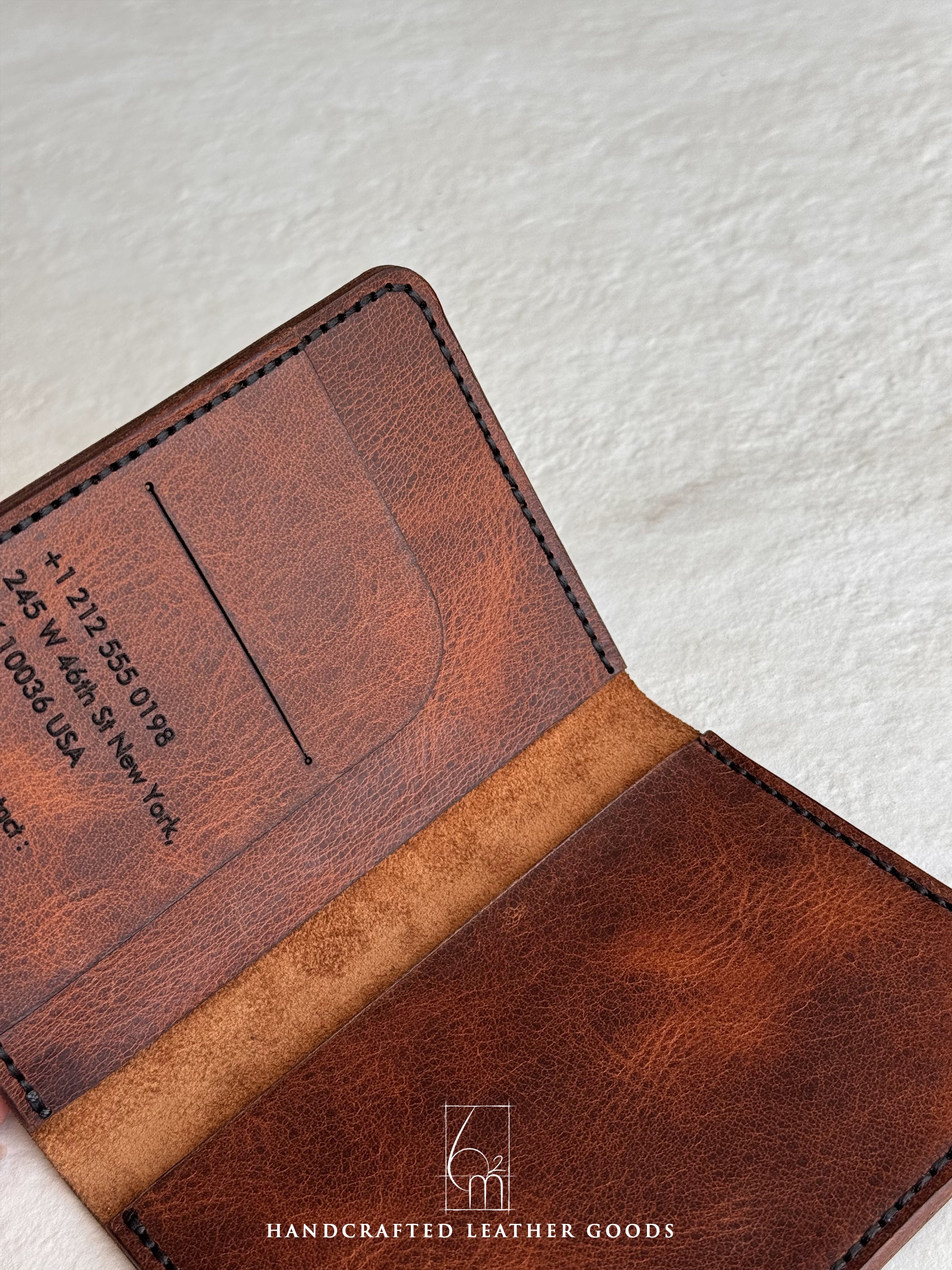 Leather Passport Wallet
